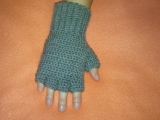 Háčkované rukavice bez prstov 2