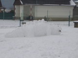 sněhový dinopark
