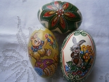 Husí ručne malované vejce