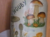 Láhve na sušené houby