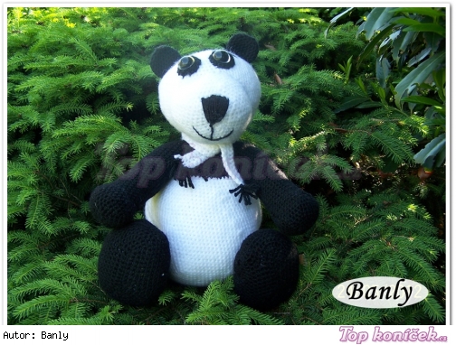 Háčkovaný Panda