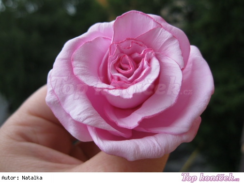 Růže z pěnové gumy Foamiran